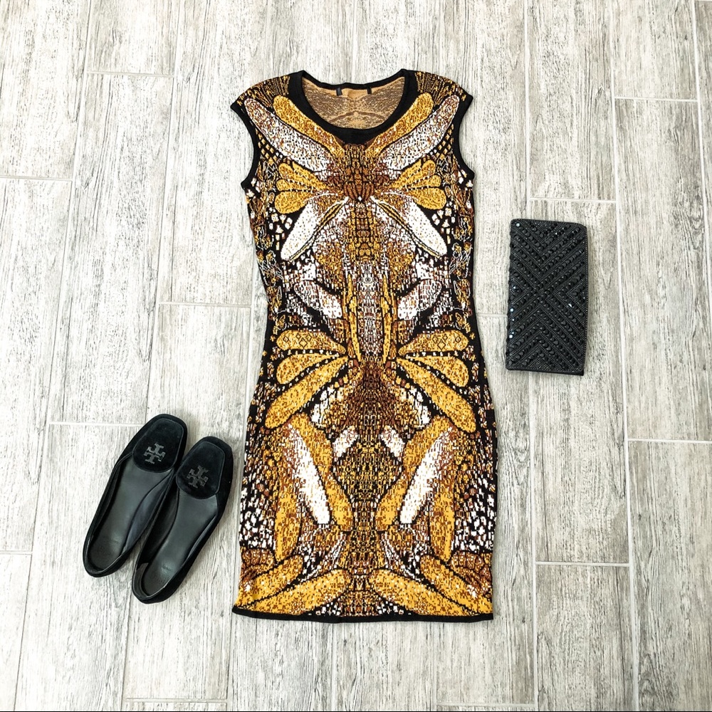 Evening Formal Moth Dress